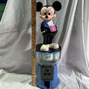 Vintage Mickey Mouse Bubble Gum Machine